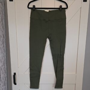 Fabletics Olive Green High-Waist Leggings